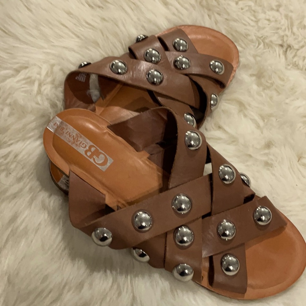Gianni bini studded sandals
